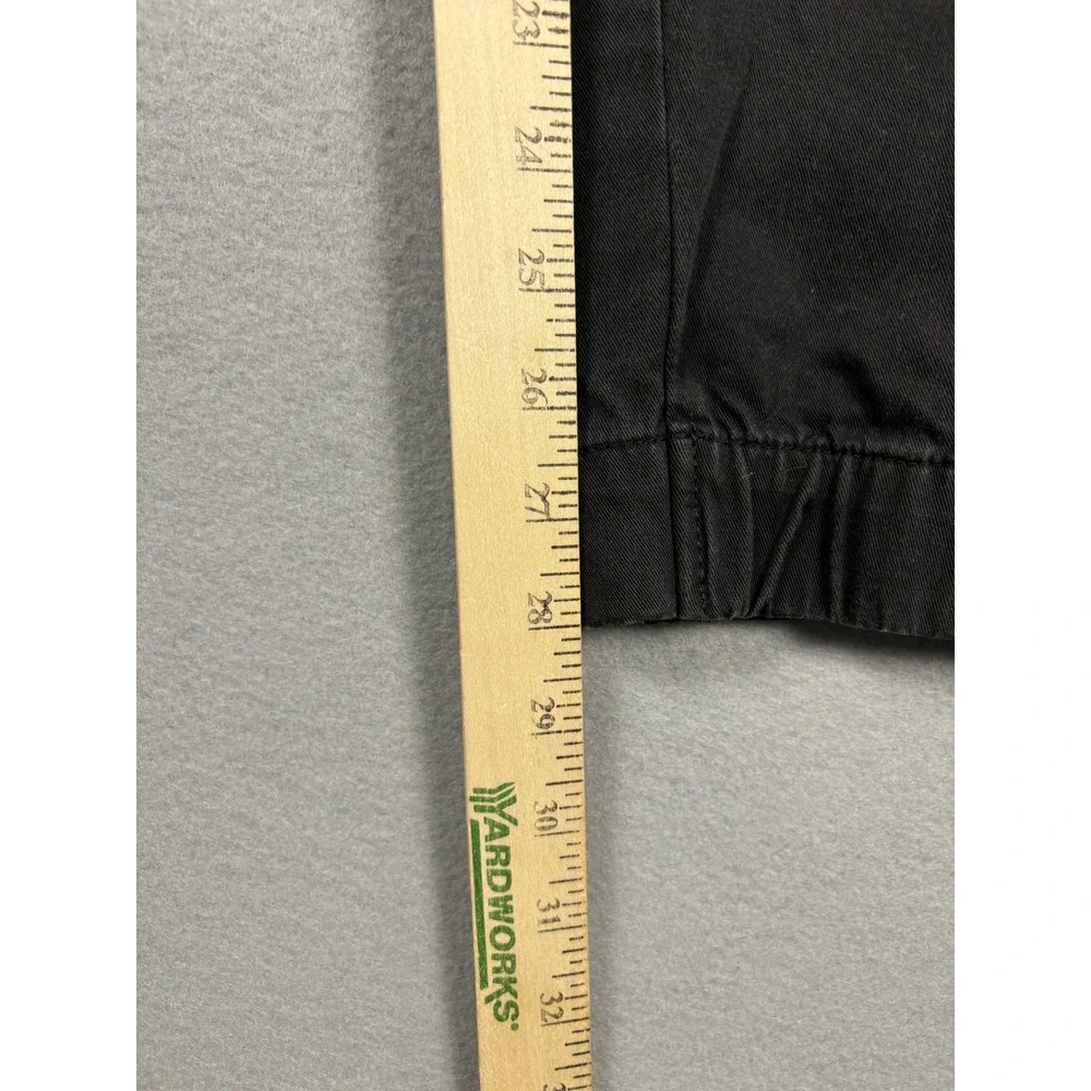 Levis XX Chino Jogger Pants Elastic Waist Cuffs Large Black